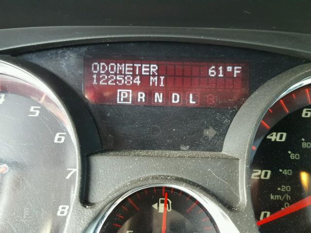 1GKER23718J287102 - 2008 GMC ACADIA SLT შავი ფოტო 8