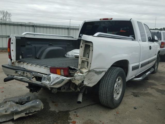 1GCEC19TXYZ305948 - 2000 CHEVROLET SILVERADO WHITE photo 4