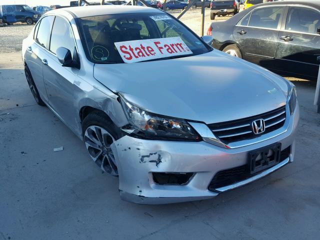 1HGCR2F54EA159706 - 2014 HONDA ACCORD SPO SILVER photo 1