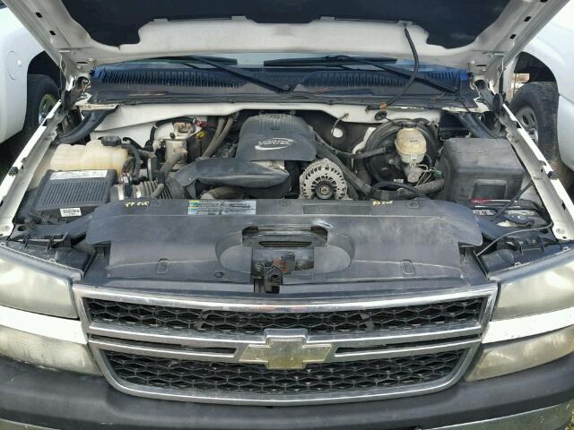 1GCEC19VX6Z300487 - 2006 CHEVROLET SILVERADO WHITE photo 7