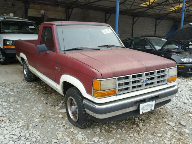 1FTCR10A2KUC17367 - 1989 FORD RANGER BURGUNDY photo 1