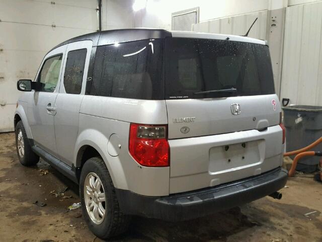 5J6YH28718L020044 - 2008 HONDA ELEMENT EX SILVER photo 3