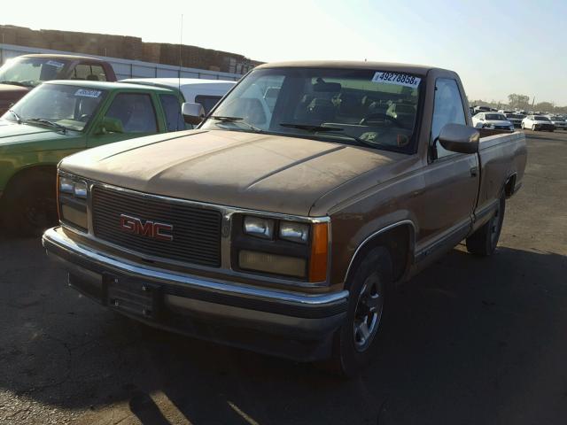 1GTFC24K6KE542430 - 1989 GMC SIERRA C25 BROWN photo 2