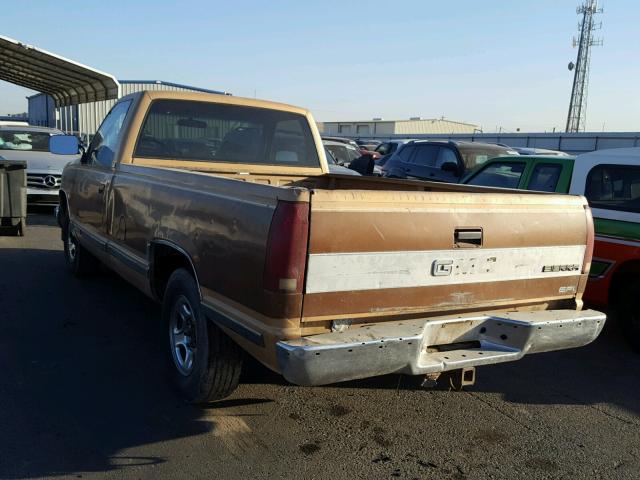 1GTFC24K6KE542430 - 1989 GMC SIERRA C25 BROWN photo 3