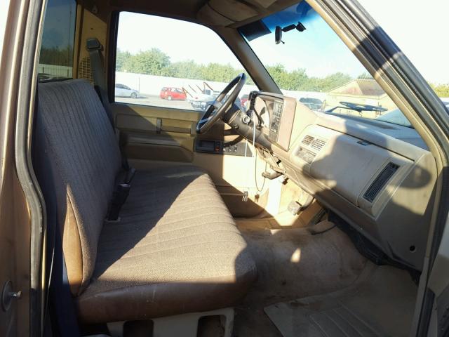 1GTFC24K6KE542430 - 1989 GMC SIERRA C25 BROWN photo 5