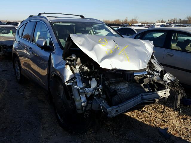 5J6RM4H72FL030557 - 2015 HONDA CR-V EXL SILVER photo 1