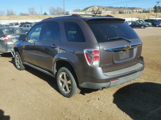 2CNDL73F876038705 - 2007 CHEVROLET EQUINOX LT BEIGE photo 3