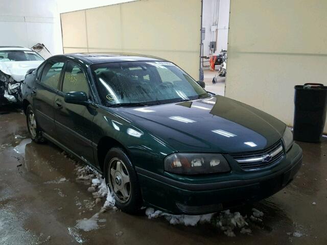 2G1WH55K229164040 - 2002 CHEVROLET IMPALA LS GREEN photo 1