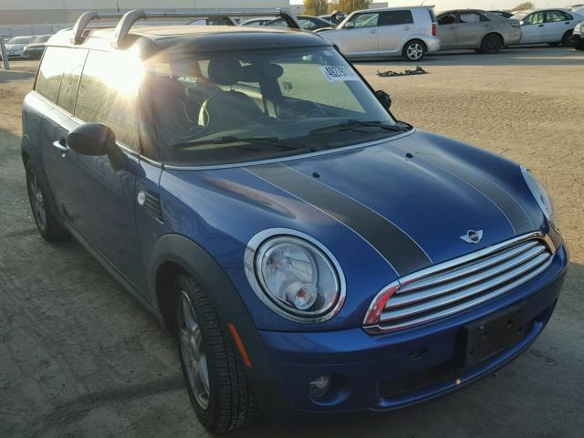 WMWML33559TX33641 - 2009 MINI COOPER CLU BLUE photo 1