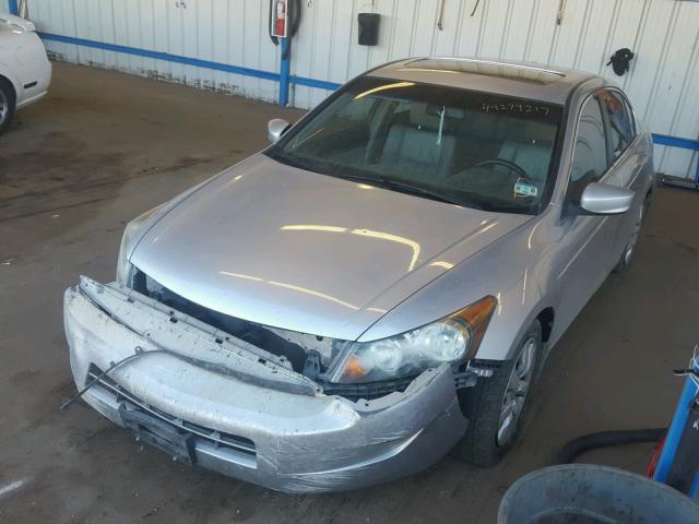 1HGCP26889A022080 - 2009 HONDA ACCORD EXL SILVER photo 2