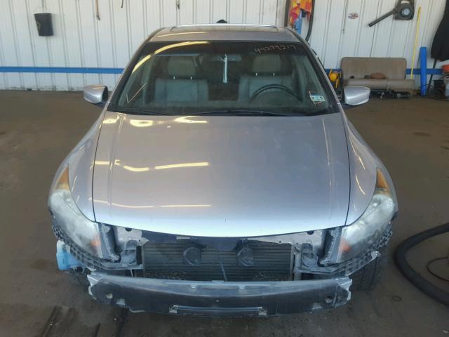 1HGCP26889A022080 - 2009 HONDA ACCORD EXL SILVER photo 9