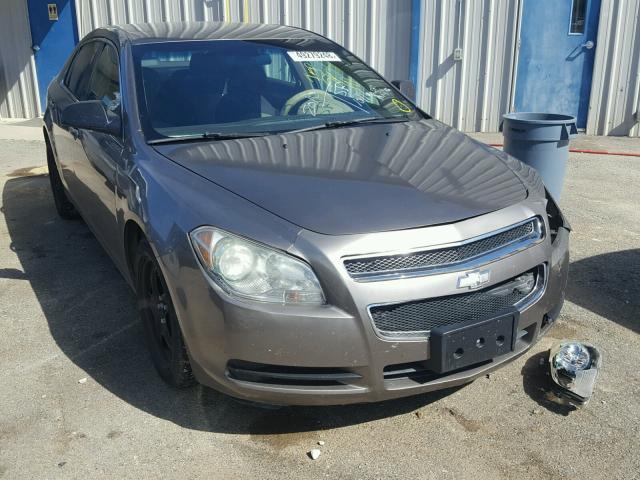 1G1ZA5EB9AF280021 - 2010 CHEVROLET MALIBU LS ნაცრისფერი ფოტო 1