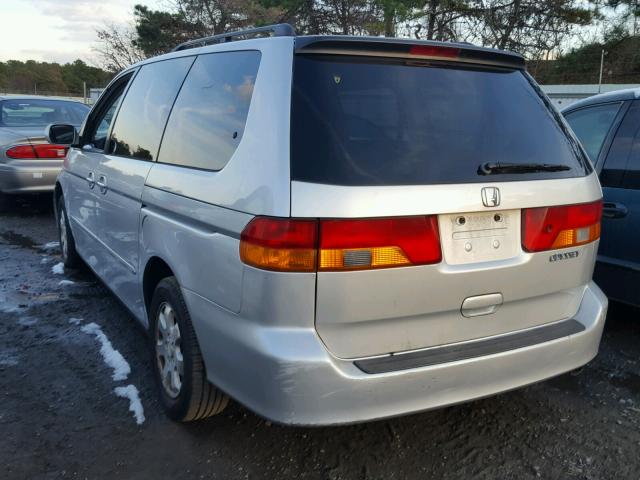 5FNRL18683B130059 - 2003 HONDA ODYSSEY EX SILVER photo 3