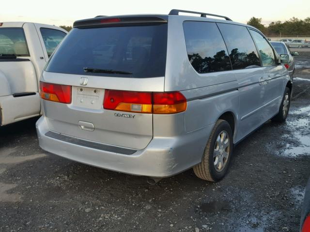 5FNRL18683B130059 - 2003 HONDA ODYSSEY EX SILVER photo 4