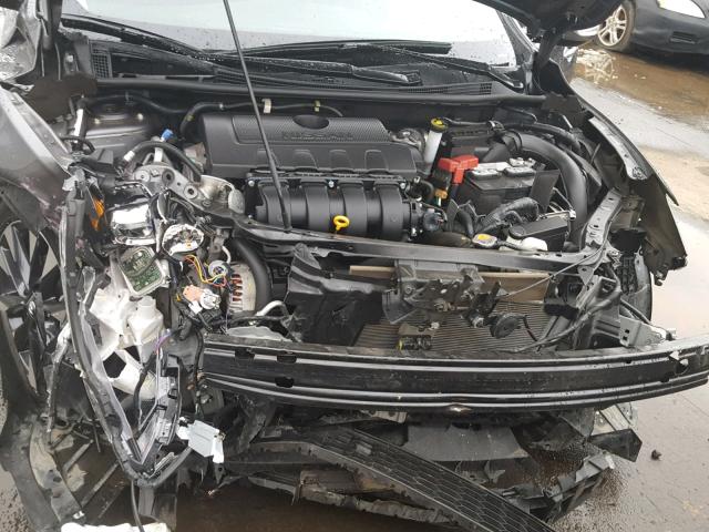 3N1AB7AP2GY339445 - 2016 NISSAN SENTRA S SILVER photo 7