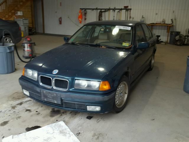 WBACD432XTAV38691 - 1996 BMW 328 I AUTO GREEN photo 2
