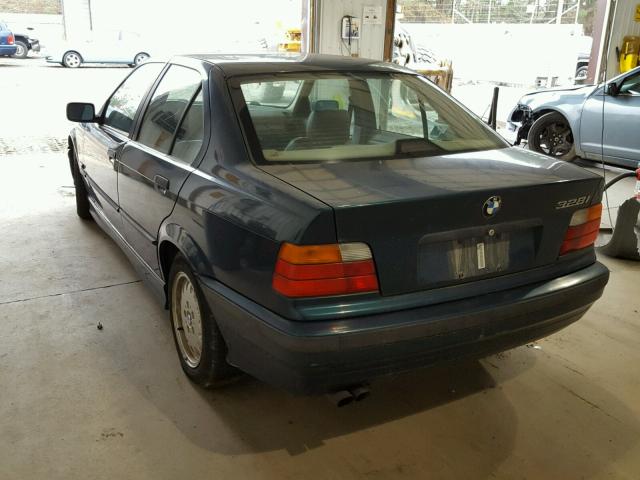 WBACD432XTAV38691 - 1996 BMW 328 I AUTO GREEN photo 3