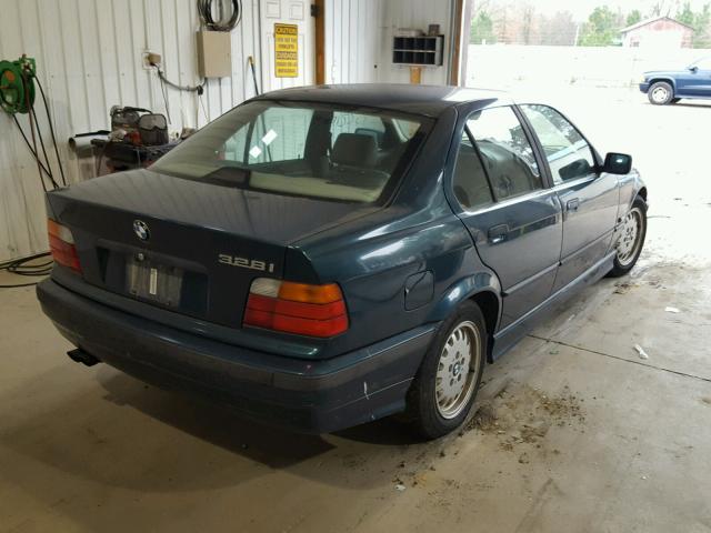 WBACD432XTAV38691 - 1996 BMW 328 I AUTO GREEN photo 4