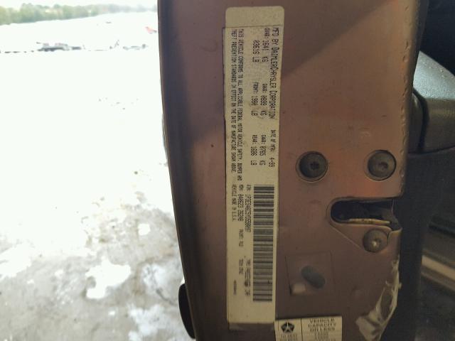 1P3ES46C5YD558097 - 2000 PLYMOUTH NEON BASE 棕色 照片 10