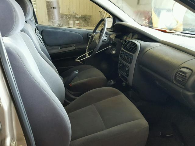 1P3ES46C5YD558097 - 2000 PLYMOUTH NEON BASE 棕色 照片 5