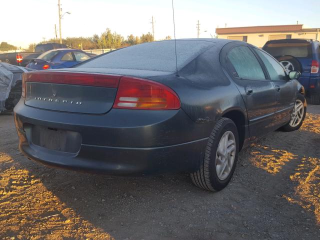 2B3HD46R21H609271 - 2001 DODGE INTREPID S GREEN photo 4