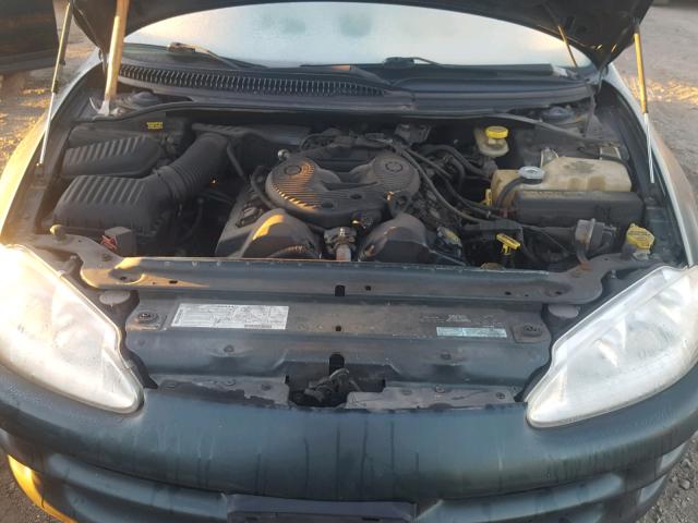 2B3HD46R21H609271 - 2001 DODGE INTREPID S GREEN photo 7