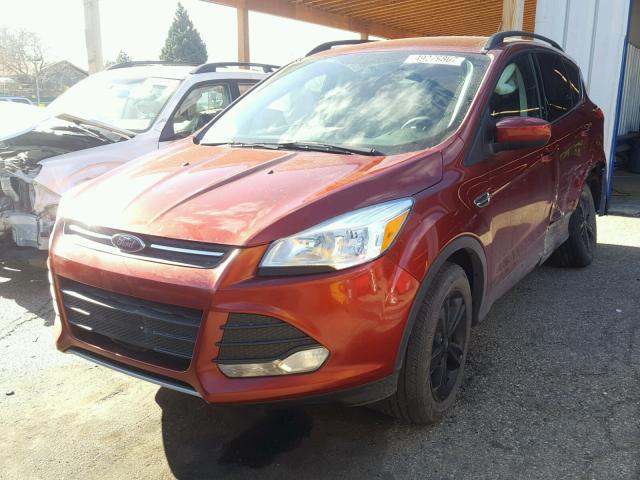 1FMCU9GXXEUD01248 - 2014 FORD ESCAPE SE RED photo 2