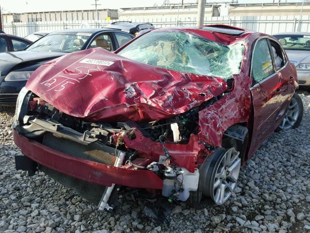 1G11C5SA0DF356510 - 2013 CHEVROLET MALIBU 1LT 红色 照片 2