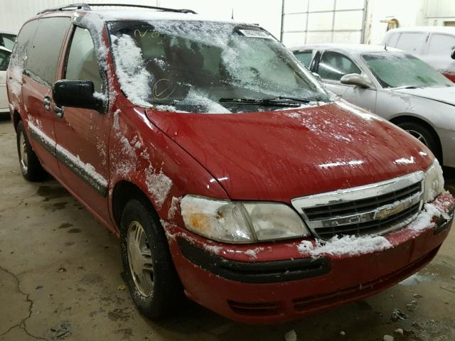 1GNDX03E11D270456 - 2001 CHEVROLET VENTURE RED photo 1