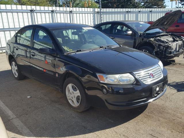 1G8AJ55F07Z180690 - 2007 SATURN ION LEVEL შავი ფოტო 1