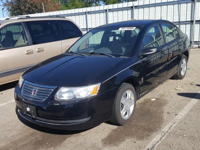 1G8AJ55F07Z180690 - 2007 SATURN ION LEVEL შავი ფოტო 2