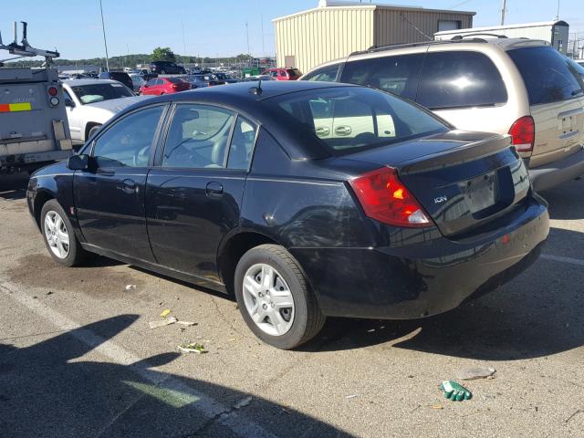 1G8AJ55F07Z180690 - 2007 SATURN ION LEVEL შავი ფოტო 3