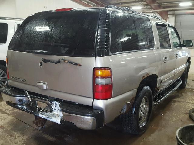 1GNFK16Z32J135994 - 2002 CHEVROLET SUBURBAN K TAN photo 4