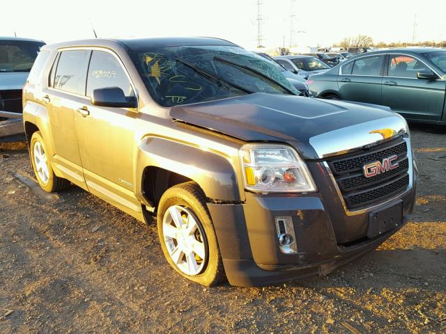 2CTALMEC0B6383460 - 2011 GMC TERRAIN SL GRAY photo 1