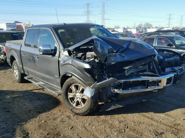 1FTEW1EG9GFA58647 - 2016 FORD F150 SUPER CHARCOAL photo 1