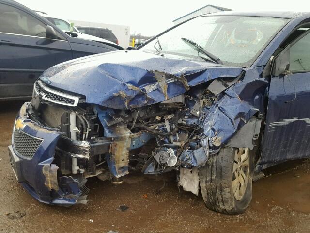 1G1PA5SH9D7301402 - 2013 CHEVROLET CRUZE LS BLUE photo 9