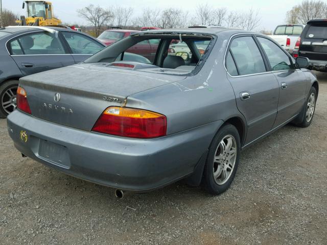 19UUA56651A002430 - 2001 ACURA 3.2TL GRAY photo 4