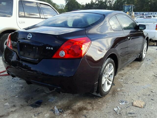 1N4AL2EP6CC141063 - 2012 NISSAN ALTIMA S BLACK photo 4