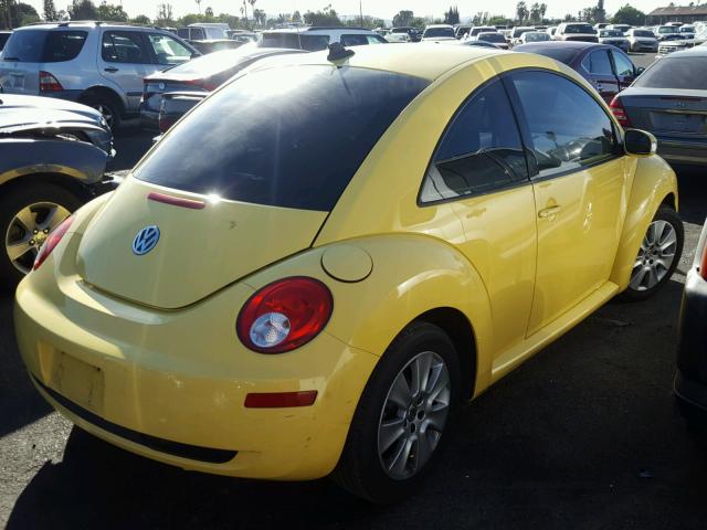 3VWRG3AG9AM013311 - 2010 VOLKSWAGEN NEW BEETLE ყვითელი ფოტო 4