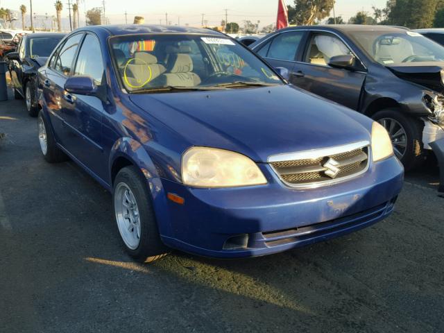 KL5JD56Z26K377203 - 2006 SUZUKI FORENZA BLUE photo 1