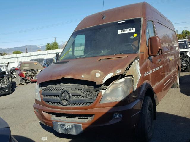 WD0PE846775224349 - 2007 DODGE SPRINTER 2 BROWN photo 2