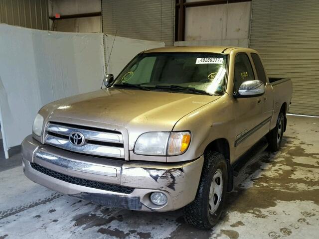 5TBRN34193S410402 - 2003 TOYOTA TUNDRA ACC TAN photo 2