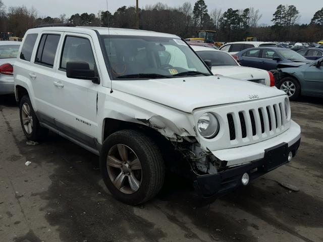 1J4NF1GB0BD126804 - 2011 JEEP PATRIOT SP WHITE photo 1