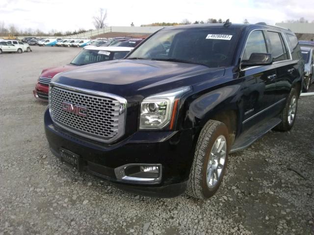 1GKS1CKJ2GR333128 - 2016 GMC YUKON DENA BLACK photo 2