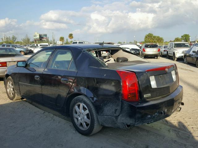 1G6DP567050226158 - 2005 CADILLAC CTS HI FEA BLACK photo 3