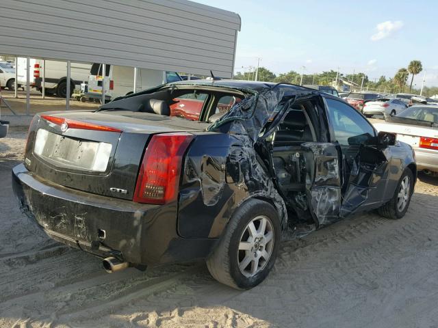 1G6DP567050226158 - 2005 CADILLAC CTS HI FEA BLACK photo 4