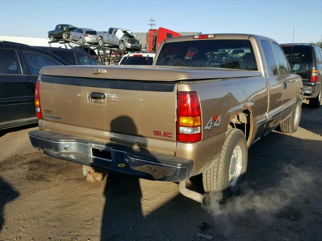 2GTEK19T8X1547552 - 1999 GMC NEW SIERRA TAN photo 4