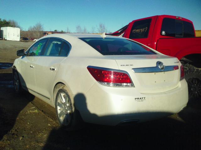 1G4GD5E38CF163706 - 2012 BUICK LACROSSE P WHITE photo 3