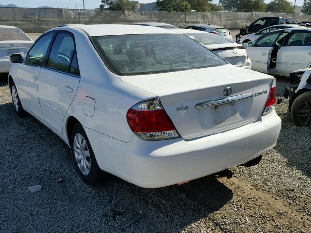 4T1BE32K96U748124 - 2006 TOYOTA CAMRY LE WHITE photo 3