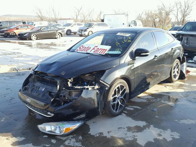 1FADP3F20FL341788 - 2015 FORD FOCUS SE BLACK photo 2